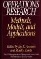 Operations Research: Methods, Models, and Applications