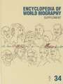 Encyclopedia of World Biography: Supplement