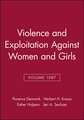 Violence and Exploitation Against Women and Girls