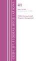 Code of Federal Regulations, Title 41 Public Contracts and Property Management 1-100, Revised as of July 1, 2021