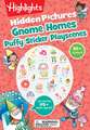 Gnome Homes Hidden Pictures Puffy Sticker Playscenes