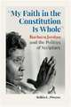 Owens, R: "My Faith in the Constitution Is Whole"