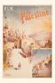 Vintage Journal Palestine Travel Poster