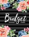 Budget Planner Organizer: Beautiful Floral Watercolor 12 Month Budget Planner Journal Notebook Finance Planner, Money Organizer, Debt Tracker