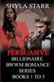 Persuasive Billionaire BWWM Romance Series - Books 1 to 5