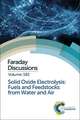 Solid Oxide Electrolysis: Faraday Discussion 182