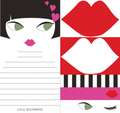 Lulu Guinness: Doll Face Memo Pad