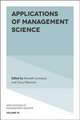 Applications of Management Science