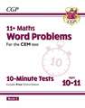 11+ CEM 10-Minute Tests: Maths Word Problems - Ages 10-11 Book 2 (with Online Edition): for the 2022 tests