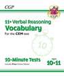 11+ CEM 10-Minute Tests: Verbal Reasoning Vocabulary - Ages 10-11 (with Online Edition)