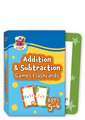 Addition & Subtraction Games Flashcards for Ages 5-6 (Year 1)