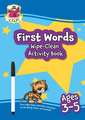 First Words Wipe-Clean Activity Book for Ages 3-5 (with pen)