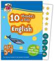 10 Minutes a Day English for Ages 5-7 (with over 100 stickers)