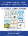 Arbeitsblätter für die Vorschulerziehung (Ein farbiges Arbeitsbuch für Kinder von 4 bis 5 Jahren - Band 5)