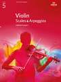 Violin Scales & Arpeggios, ABRSM Grade 5: from 2012