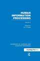 Handbook of Learning and Cognitive Processes (Volume 5): Human Information Processing