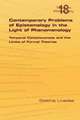 Contemporary Problems of Epistemology in the Light of Phenomenology