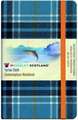 Blue Loch Tartan: Pocket: 14 x 9cm - Waverley Scotland Tartan Cloth Commonplace Notebook/Journal