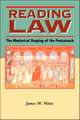 Reading Law: The Rhetorical Shaping of the Pentateuch