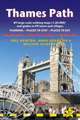 Thames Path: British Walking Guide: Thames Head to London - Includes 89 Large-Scale Walking Maps (1:20,000) & Guides to 99 Towns an