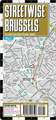 Streetwise Brussels Map Laminated City Center Street Map of Brussels, Belgium: Folding Pocket Size Travel Map