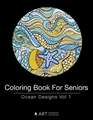 Coloring Book For Seniors: Ocean Designs Vol 1