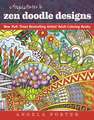 Angela Porter's Zen Doodle Designs: New York Times Bestselling Artists' Adult Coloring Books