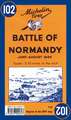 Michelin Map Battle of Normandy 102: Livres 7-12