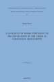 A Catalogue of Works Pertaining to the Explanation of the Creed in Carolingian Manuscripts