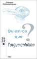 Qu'est-Ce Que L'Argumentation?