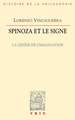 Spinoza Et Le Signe: La Genese de L'Imagination