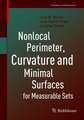 Nonlocal Perimeter, Curvature and Minimal Surfaces for Measurable Sets