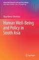 Human Well-Being and Policy in South Asia