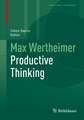 Max Wertheimer Productive Thinking