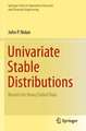 Univariate Stable Distributions: Models for Heavy Tailed Data
