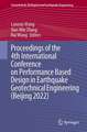 Proceedings of the 4th International Conference on Performance Based Design in Earthquake Geotechnical Engineering (Beijing 2022)