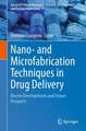 Nano- and Microfabrication Techniques in Drug Delivery: Recent Developments and Future Prospects