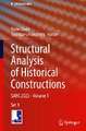 Structural Analysis of Historical Constructions: SAHC 2023 - Volume 1