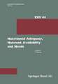 Nutritional Adequacy, Nutrient Availability and Needs: Nestlé Nutrition Research Symposium, Vevey, September 14–15, 1982