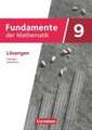 Fundamente der Mathematik 9. Schuljahr. Thüringen - Lösungen zum Schulbuch