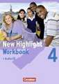 New Highlight 4: 8. Schuljahr. Workbook mit Lieder-/Text-CD. Baden-Württemberg