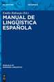 Manual de lingüística española