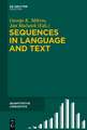 Sequences in Language and Text