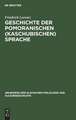 Geschichte der pomoranischen (kaschubischen) Sprache