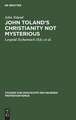 John Toland's Christianity not mysterious: 1696