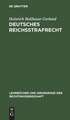 Deutsches Reichsstrafrecht: ein Lehrbuch