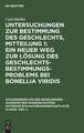 Ein neuer Weg zur Lösung des Geschlechtsbestimmungsproblems bei Bonellia viridis: aus: Untersuchungen zur Bestimmung des Geschlechts, Mitteilung 1