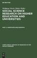 Annotated bibliography: aus: Social science research on higher education and universities, Pt. 2