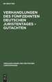 Verhandlungen des Fünfzehnten Deutschen Juristentages ¿ Gutachten