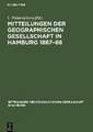 Mitteilungen der Geographischen Gesellschaft in Hamburg 1887¿88